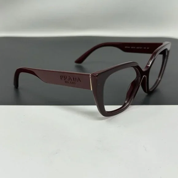 Prada Burgundy Sunglasses Frame Only SPR24X UAN-0A7 52 [] 18-140 0PR_24ZS__13I08M__P21__noshad_  main image 4